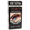 Hard Candy Eye Tattoo: Glitter Eyeshadow Appliques, Contains 3 Eyeshadow Sets, Applicator Brush, Setting Powder, 124 Glitter .1 Oz.