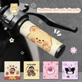 thumbnail image 4 of Non-Slip Silicone Bike Handlebar Grip Cover, Universal Fit for All Handlebars, Comfortable & Durable, Cute Pattern Design, 4 of 8