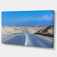 thumbnail image 2 of Beautiful Desert Road Israel - Landscape Canvas Art Print, 2 of 3