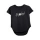thumbnail image 5 of Camiseta de manga corta para mujer, Tops de verano con cuello redondo, ropa negra, camisetas tipo túnica, camiseta básica para vacaciones, desplazamie XL, 5 of 10