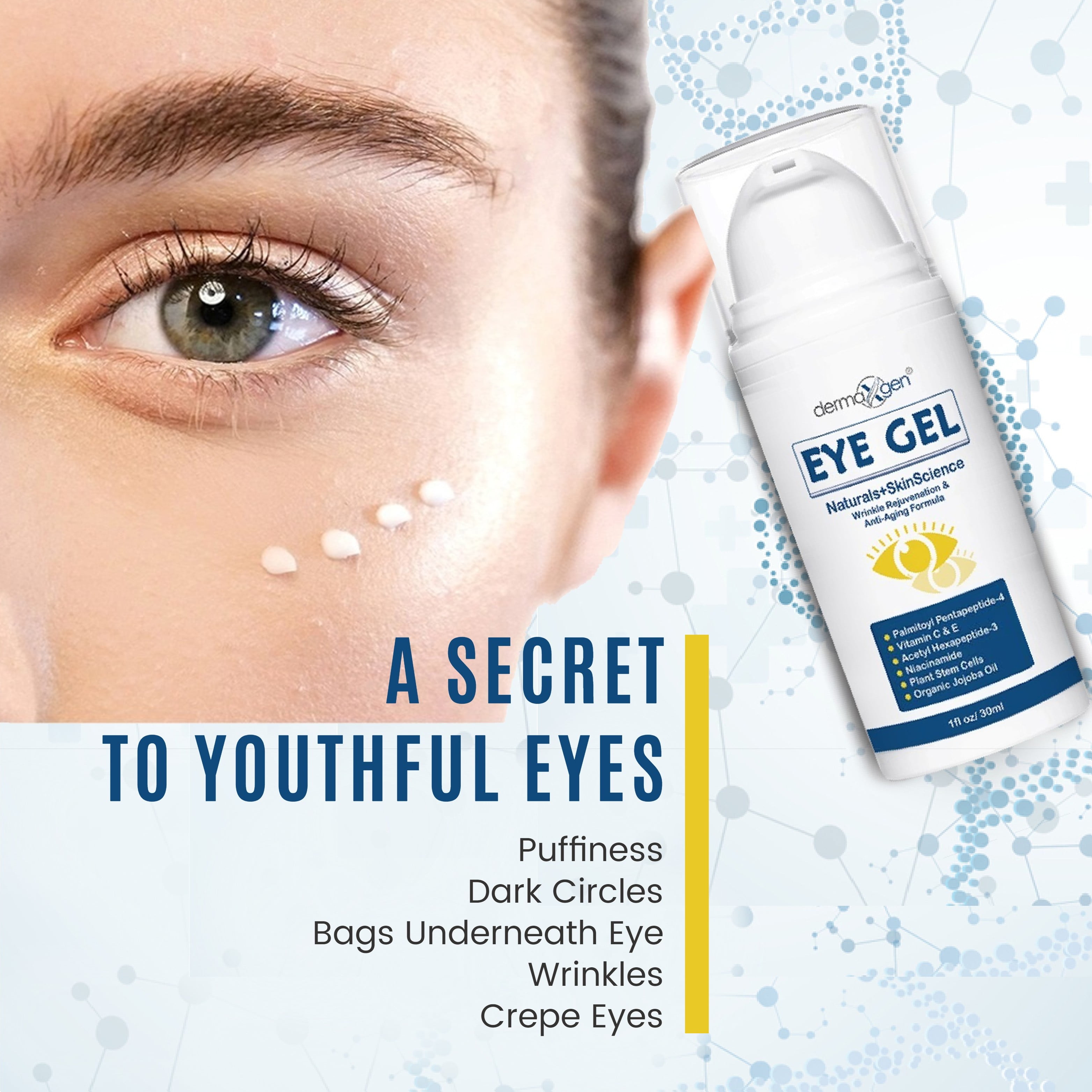 Thalgo Energising Eye Gel  Roll-on gel to remove eye wrinkles, dark  circles, puffiness & fine lines - 15ml : : Beauty
