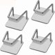thumbnail image 1 of Parts Sponge Holder Kitchen Sponge Holder Adhesive Sponge Holder Sponge Sink Hook No Drilling Stainless Steel Waterproof Sponge Sink Holder For Ki, 1 of 5