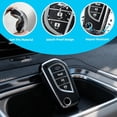 thumbnail image 4 of Key Fob Cover Compatible with Toyota Camry SE/LE 2018-2024 Corolla LE 2020-2026 4 Button Keychain Case Holder Protector,Silver White, 4 of 6