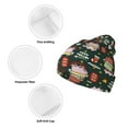 thumbnail image 3 of Kdxio Dragon With Hohoho Winter Beanie for Men Women Beanie Knit Hat Cuffed Cap Beanie Knit Chunky Snow Cap, 3 of 6