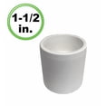 thumbnail image 2 of Coupling 1½" - Furniture Grade PVC Fitting, 2 of 2