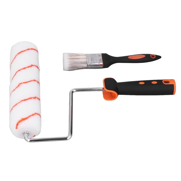 Magimate Juego de rodillos de pintura pequeños con cubiertas cortas de rodillos para siesta, pincel de pintura de 2 pulgadas y mini bandeja de pintura para retoques de pintura del hogar Magimate Juego de rodillos de pintura pequeños con cubiertas cortas de rodillos para siesta, pincel de pintura de 2 pulgadas y mini bandeja de pintura para retoques de pintura del hogar