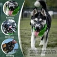 thumbnail image 4 of Dog Muzzle, Silicone Basket Muzzle for Small Medium Large Dogs, Soft Cage Muzzle Prevent Biting Chewing, Allow Drinking Panting, Suitable for German Shepherd, 4 of 5