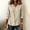 Beige women v neck blouse a1, variant on Women V Neck Loose Long Sleeve Side Tie Blouse Casual Open Front Wrap Top Boho Button Down Fall Solid Shirt, Blue 2XL