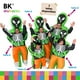 thumbnail image 3 of Disfraz inflable de alien huesos Halloween Bk Disfraces  marcianos ufo talla Mediana, 3 of 8