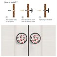 thumbnail image 4 of 4 Pcs Paw Knobs for Kitchen Cabinet Cupboard Dresser Bookcase Drawer Pulls Handles Round Home Decor, 4 of 5