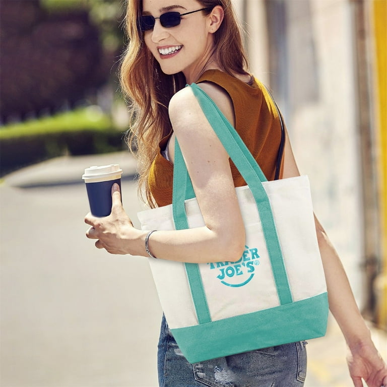 Trader Joes Bag Trader Canvas Tote Bags 2025 NWT Trader/'s Canvas