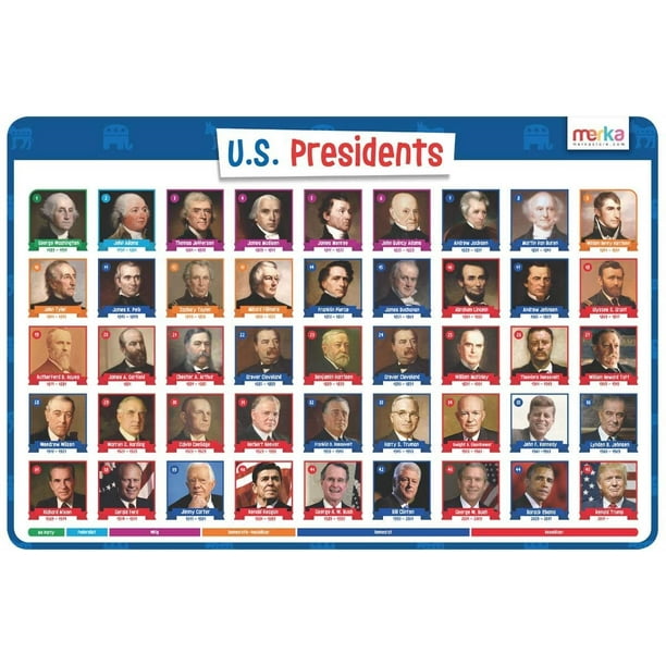 merka Kids Placemats Educational Placemat Non Slip Reusable Plastic US