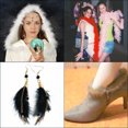 thumbnail image 4 of Faux Fur Chenille Stick Fabric Roll for Christmas Tree Decor or Wreath Bows Craft White 2000x2mm, 4 of 5