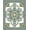 Green, Pattern 4, variant on ODIKA 2x3 Machine Washable Non-Slip Area Rug, Celtic Knot Latch Hook Kit Traditional Interlocking Canvas High Traffic Rug, Green, 645549