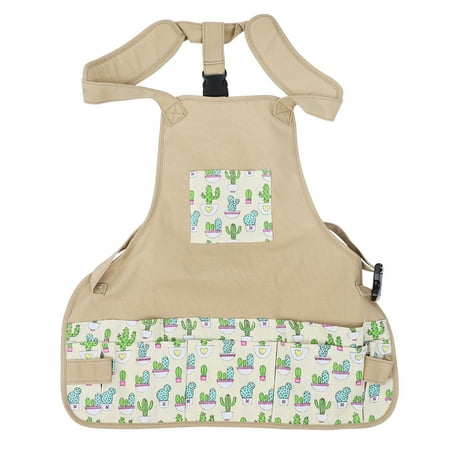 

BESTONZON Outdoor Barbecue Apron Picnic Oil Proofing Protective Apron with Pockets