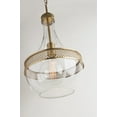 thumbnail image 7 of Hudson Valley Lighting 1814 Hagen 1 Light 14" Wide Pendant - Brass, 7 of 7