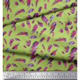 thumbnail image 2 of Soimoi Velvet Fabric Brush Stroke Abstract Print Fabric by Yard 58 Inch Wide, 2 of 3