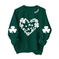 thumbnail image 2 of POTETI St Patricks Day Sweatshirt Women Long Sleeve Crew Neck Shirts Tops, 2 of 4