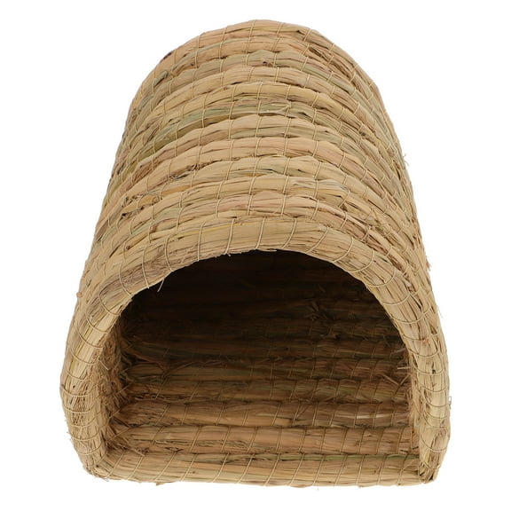 NICEXMAS Hamster Straw Nesting House Chicken Coop Bedding 1 Piece Small Animal Habitat