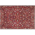 thumbnail image 1 of Ahgly Company Indoor Rectangle Traditional Orange Salmon Pink Persian Area Rugs, 7' x 10', 1 of 6
