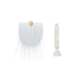 thumbnail image 4 of Tela de piel sintética Gnomo Barba Traje Ropa Suministros para manualidades Muñecas de juguete Enano Cosplay Bolas de madera sin terminar para , 6 udsBlanco 6 udsCaqui 18cmx9cm Baoblaze Barba de gnomo de piel sintética, 4 of 7