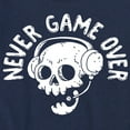 thumbnail image 3 of Instant Message - Gamer - Never Game Over - Toddler & Youth Short Sleeve Graphic T-Shirt, 3 of 6