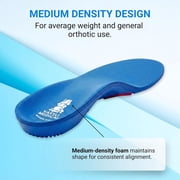Vasyli Blue Full Length Orthotic, Large