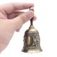 thumbnail image 5 of DomeStar Campana de mano Campana de llamada Campanas de boda de latón, 5 of 6