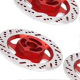 thumbnail image 3 of 4pcs Aluminum Alloy CNC Simulated Brake Disc Accessories Universal Fit for 1:10 RC CarRed, 3 of 4
