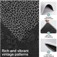 thumbnail image 3 of Black Leopard Print Kitchen Rugs Sets Of 3,Kitchen Runner Rugs Non Skid Washable,Decorative Kitchen Floor Mats for Kitchen,Sink,Laundry,17"x30"+ 17"x47" + 17"x59", 3 of 6