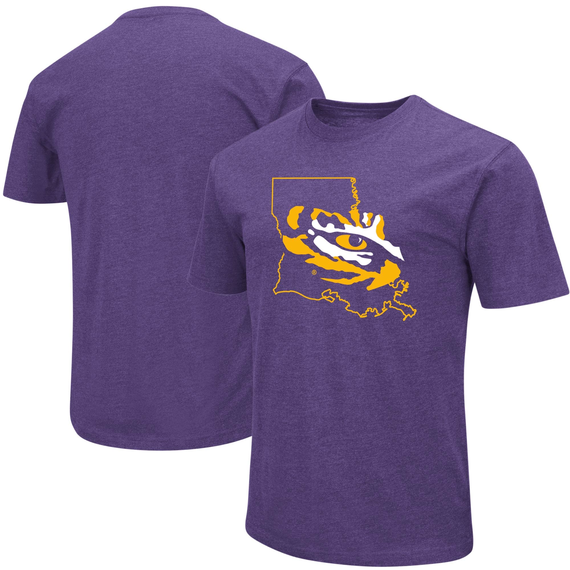 LSU Tigers Comfort Colors Campus Icon T 