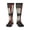 3 Black, variant on Women's Knee High Socks Thin Red Firefighter Line Flag Art Outdoor Casual Tube Socks