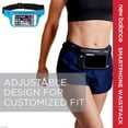 Running Waist Pack Phone Holder Slim Workout Fanny Pack with