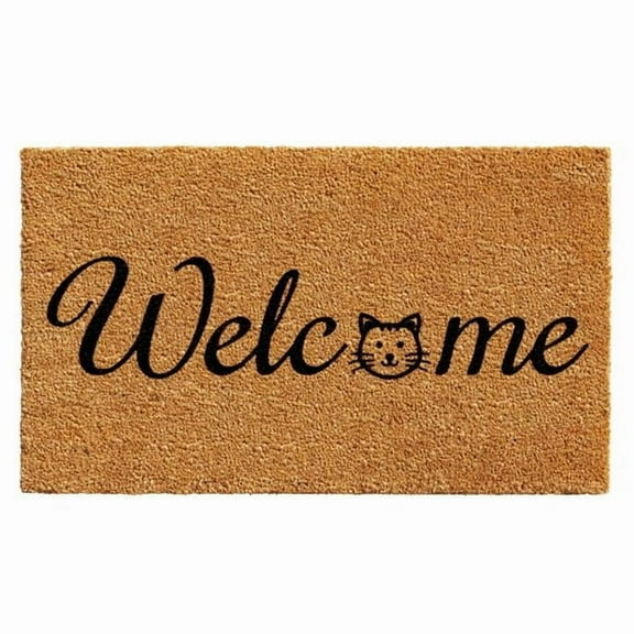 Calloway Mills Kitty Welcome Outdoor Doormat 17" x 29"