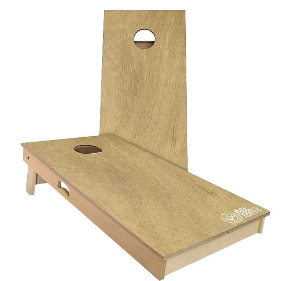 Skip's Garage | Iroko Cornhole Board Set | Includes Boards & Bags | Choose Your Size & Accessories