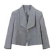 thumbnail image 2 of Chaquetas para niños, chaquetas de traje inglés para niños y niñas, chaquetas de estilo universitario, uniformes escolares, top de algodón para niñas., 2 of 6
