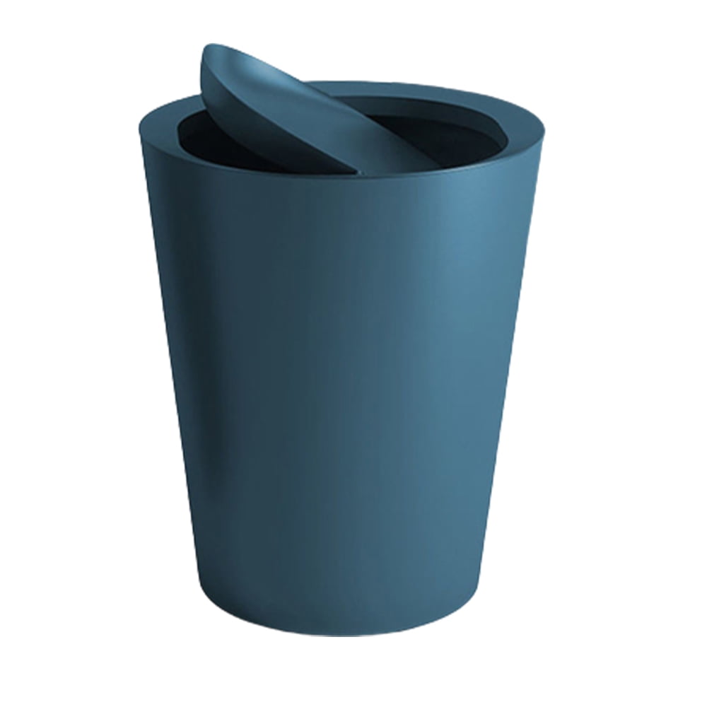 PEACNNG Swing Lid Plastic Trash Can Convenient and Versatile Storage