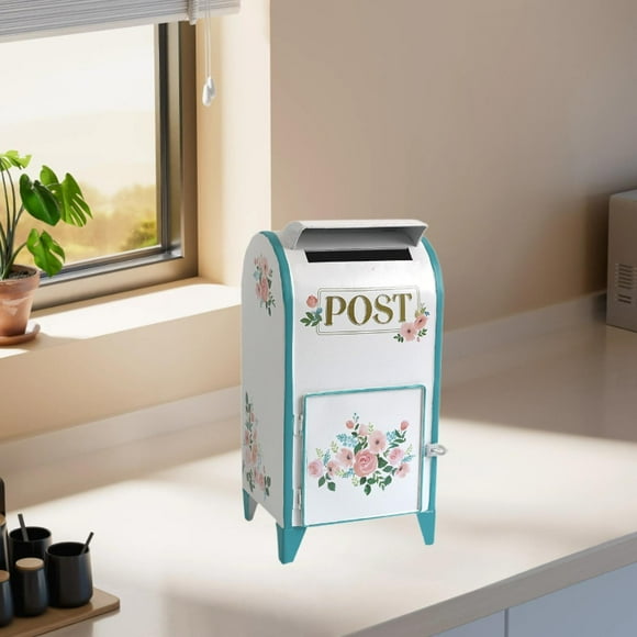 Elodie Standing Mailbox Garden Letter Box Catcher Residential Outdoor Mail Drop Box