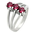thumbnail image 6 of Natural Purple Garnet - Madagascar 925 Sterling Silver Ring s.8 Jewelry DGR1124_E_8 R-1050, 6 of 7