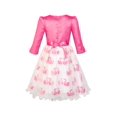 thumbnail image 3 of Girls Dress 2-in-1 Bolero Elegant Swan Party Dress 6, 3 of 7