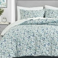 thumbnail image 6 of Poppy & Fritz Oliva Blue Full/Queen Duvet Cover Set, 6 of 11