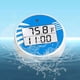 thumbnail image 1 of Termógrafo y temporizador para baño de hielo, termómetros de agua fría, accesorios para termómetros de baño de hielo, termómetro flotante para piscina, temporizadores digitales, termómetro para piscin, 1 of 7