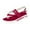 Red, variant on Kmdttou Women's Shoes Summer Clip-Toe Thick Soled Shoes Casual Sandals With Comfortable Plantar Fasciitis Arch Support(Size:35-43)