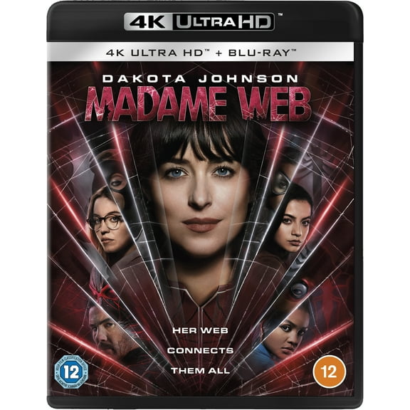 Madame Web (4K Ultra HD) Emma Roberts Tahar Rahim Dakota Johnson Zosia Mamet Sydney Sweeney