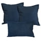 thumbnail image 1 of Set de 3 Cojines Decorativos (2 Cuadrados + 1 Rectangular) Rivo Azul, 1 of 7