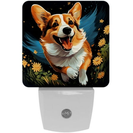 

Dog LED Square Night Lights - Energy Efficient and Stylish Room Lighting Solution