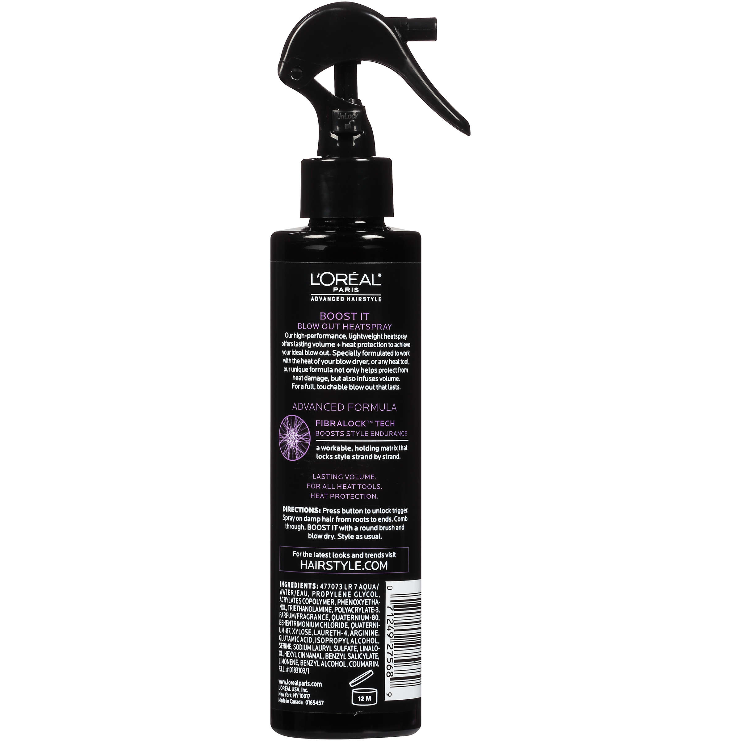 L'Oreal Paris Advanced Hairstyle BOOST IT Blow Out Heatspray 5.7 FL OZ - image 3 of 3