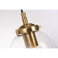 thumbnail image 3 of Bethel International Wall Sconce Brass Iron & Glass, 3 of 4