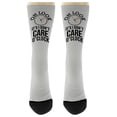 thumbnail image 4 of ThisWear Retirement Gifts for Women Oh Look It's I Donâ€™t Care O'Clock 1-Pair Novelty Crew Socks, 4 of 5