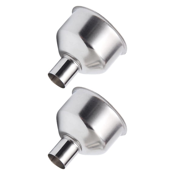 Pack of 2 Stainless Steel Small Kitchen Funnel for Precise Liquid Transfer Corrosions Resistant Design for Home Use